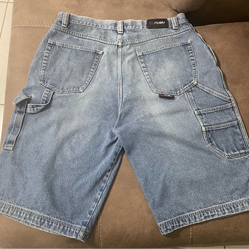 FUBU Vintage 90’s Baggy Y2K Hiphop Jortz Size 40